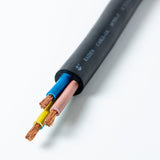 3C X 4MM UL LISTED 90 DEG RUBBER FLEXIBLE CABLE - HO7RNF